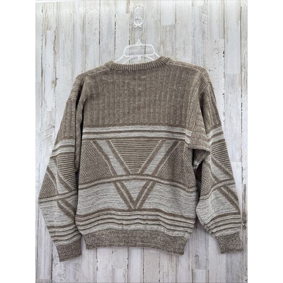 VTG Knit Button Front Sweater Cardigan Size M Grandma Core Boho Boyfriend NWT - Picture 2 of 7